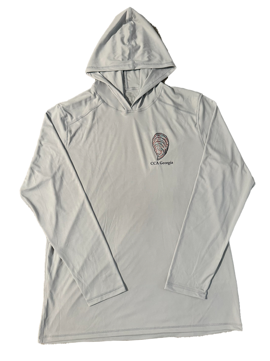 Men's Grey Oyster Performance Hoodie