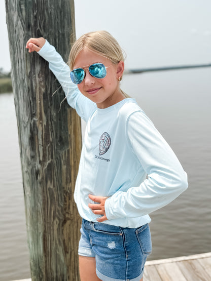 Baby Blue Oyster Performance Shirt
