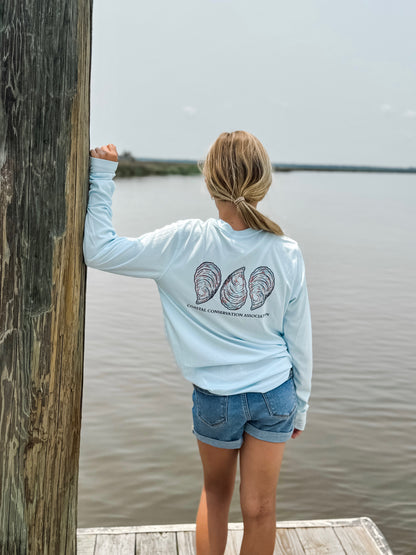 Baby Blue Oyster Performance Shirt