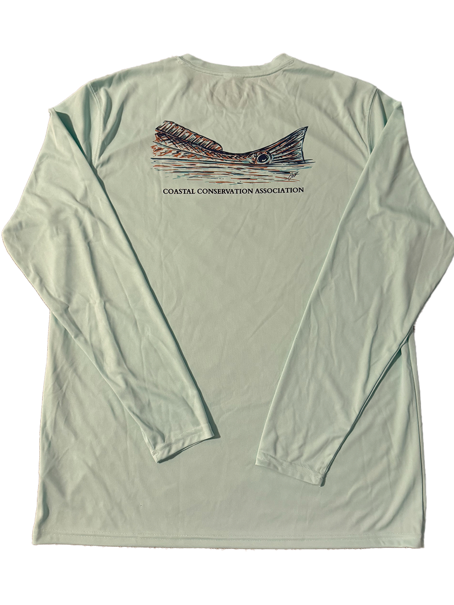 Men's Sea Grass Redfish Performance Shirt   Same great look without the hood!
